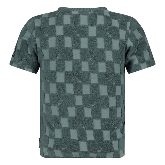 Sturdy t-shirt ruit badstof - Lagoon Legends petrol