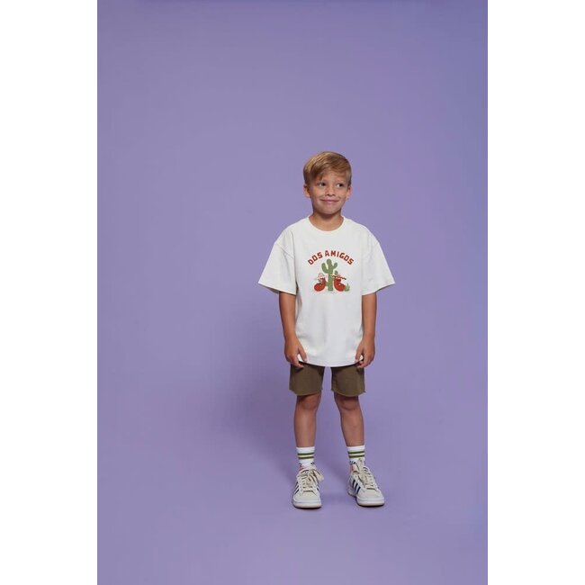 Sturdy t-shirt oversized - Desert Fiesta offwhite