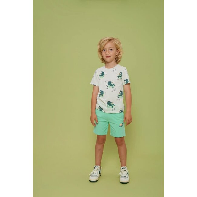 Sturdy t-shirt aop - Lagoon Legends wit