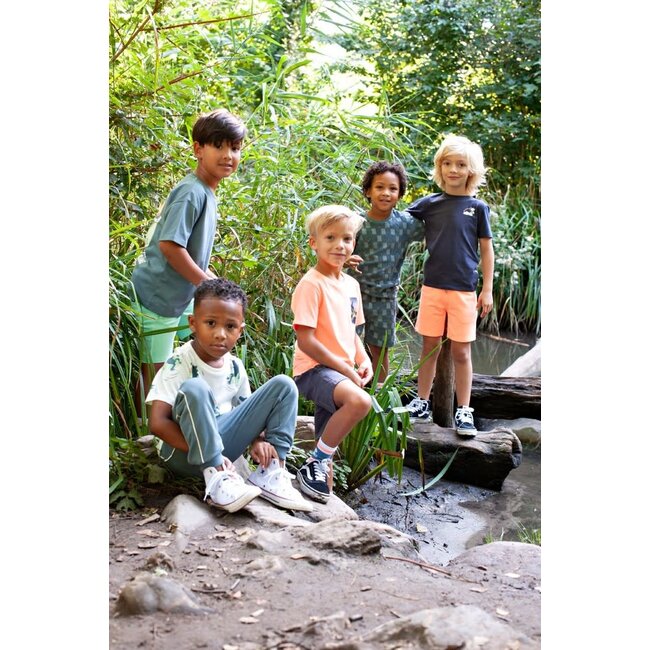 Sturdy t-shirt aop - Lagoon Legends wit