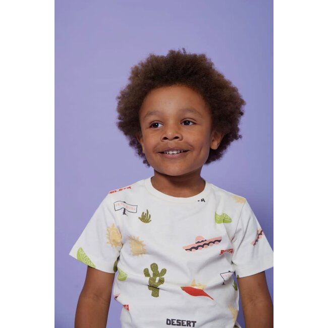 Sturdy t-shirt aop - Desert Fiesta offwhite