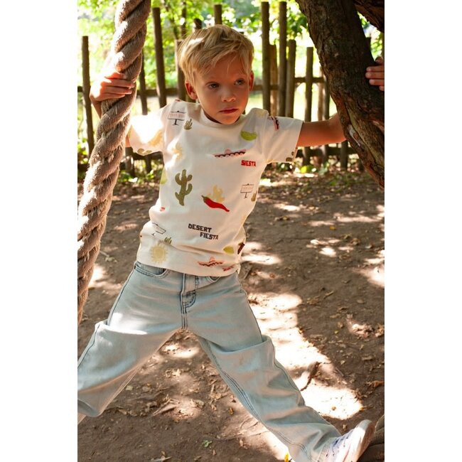 Sturdy t-shirt aop - Desert Fiesta offwhite