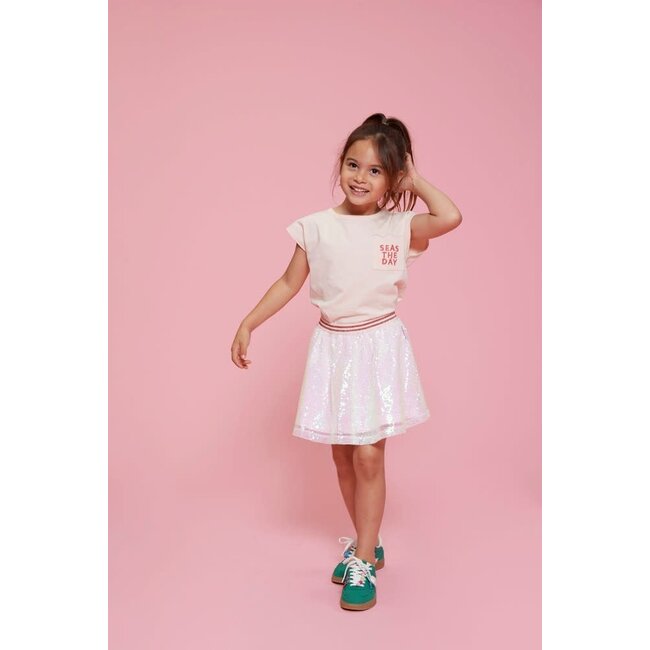 Jubel pailetten rok - Lazy Lagoon l.roze