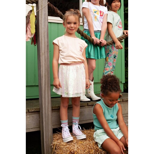 Jubel pailetten rok - Lazy Lagoon l.roze