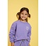 Jubel sweater met backprint - Rolling into Spring paars
