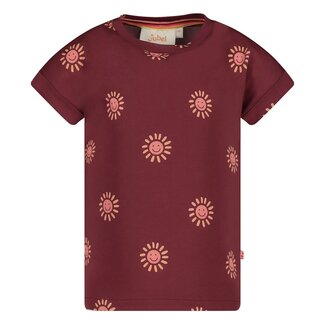 Jubel Jubel t-shirt aop - Salsa Sunset bordeaux