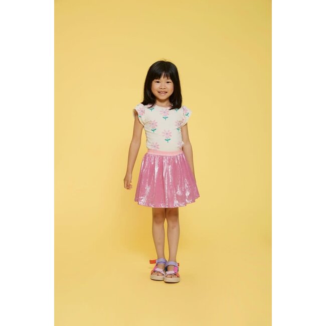 Jubel t-shirt aop - Rolling into Spring offwhite