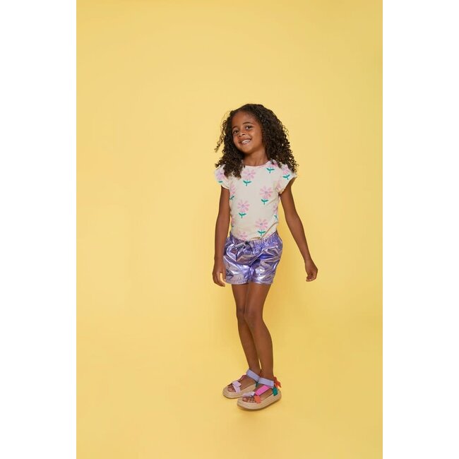 Jubel t-shirt aop - Rolling into Spring offwhite