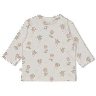 Feetje Feetje longsleeve aop - Elephant offwhite