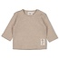 Feetje longsleeve rib - Elephant taupe melange