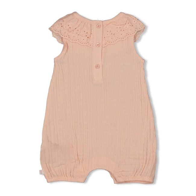 Feetje playsuit mousseline - Summer Woven roze