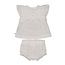 Feetje top + bloomer broderie - Summer Woven wit