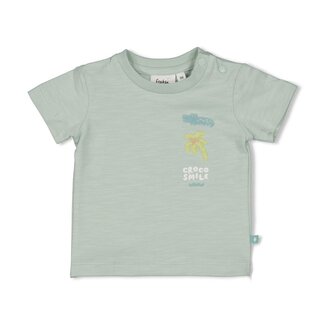 Feetje Feetje t-shirt - You Croc my World mint