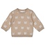 Feetje sweater gebreid ao - The Knits zand melange