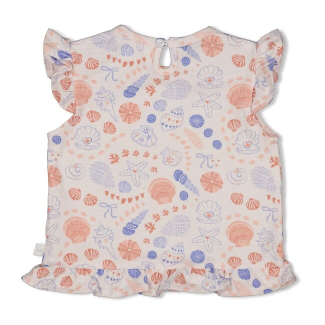 Feetje t-shirt aop - Sea La Vie l.roze