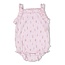 Feetje romper pointelle rib aop - Flower Ranch lila