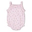 Feetje romper pointelle rib aop - Flower Ranch lila
