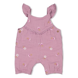 Feetje Feetje jumpsuit mousseline ao embroidery - Flower Ranch violet