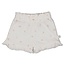 Feetje short crinkle ruches aop - Delicate Flower offwhite