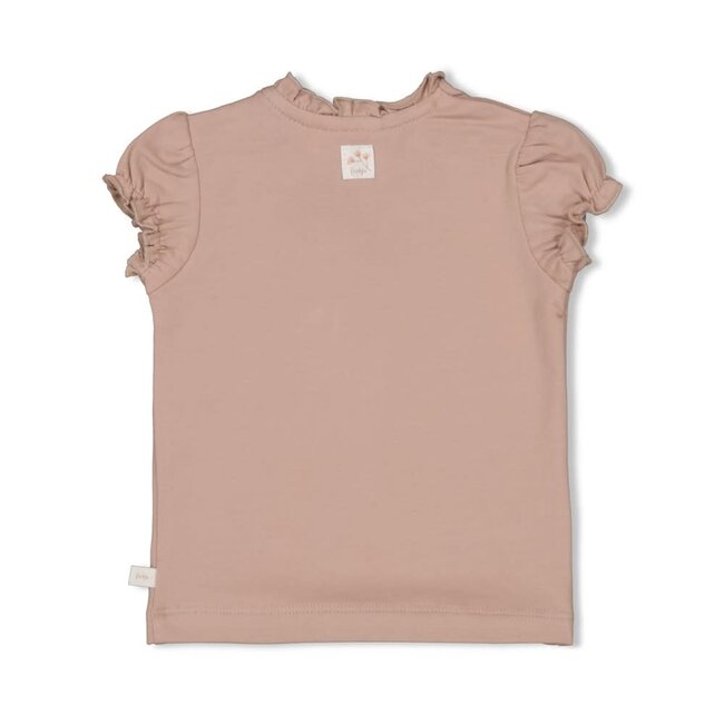 Feetje t-shirt - Delicate Flower taupe