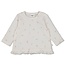 Feetje longsleeve ruches crinkle aop - Delicate Flower offwhite
