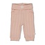 Feetje broek pointelle rib - Delicate Flower l.roze