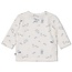 Feetje longsleeve aop - Blue Ocean offwhite