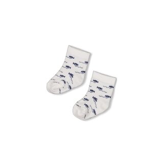 Feetje Feetje sokken - Blue Ocean offwhite