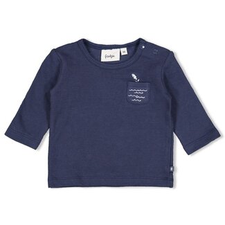 Feetje Feetje longsleeve - Blue Ocean indigo