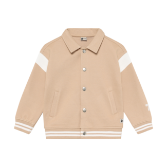 Daily7 Daily7 oversized bomberjacket latte sand