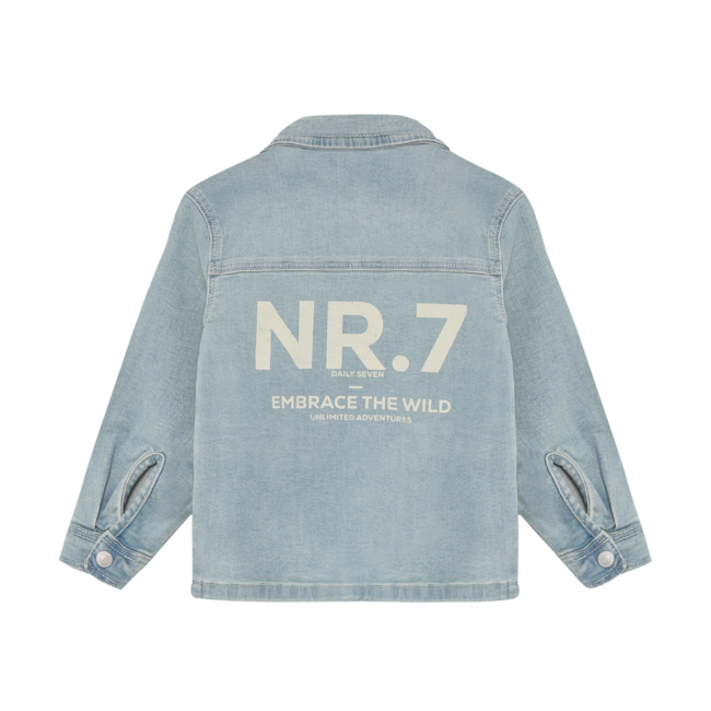 Daily7 denim jacket medium blue denim