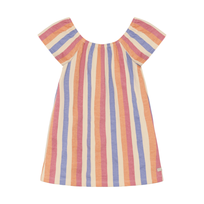 Daily7 dress striped  heather rose