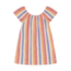 Daily7 dress striped  heather rose