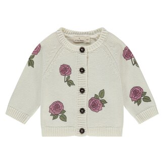 Babyface Babyface a tiny story baby cardigan ecru