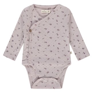 Babyface Babyface a tiny story baby romper long sleeve light mauve