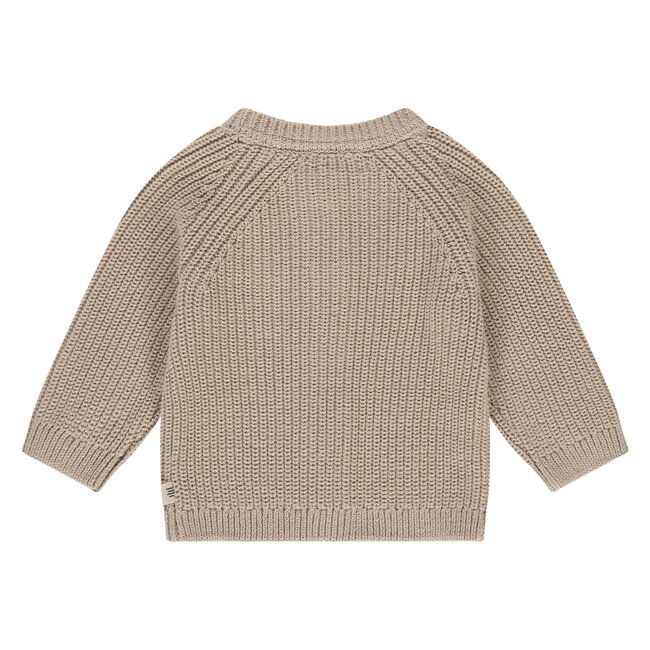 Babyface a tiny story baby cardigan nougat
