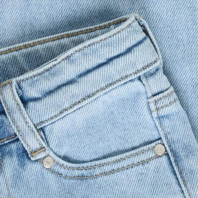 Daily7 denim straight fit light blue denim