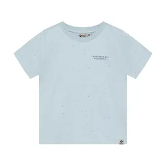 Daily7 Daily7 t-shirt nappy backprint  celestial blue