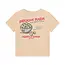 Daily7 t-shirt backprint latte sand