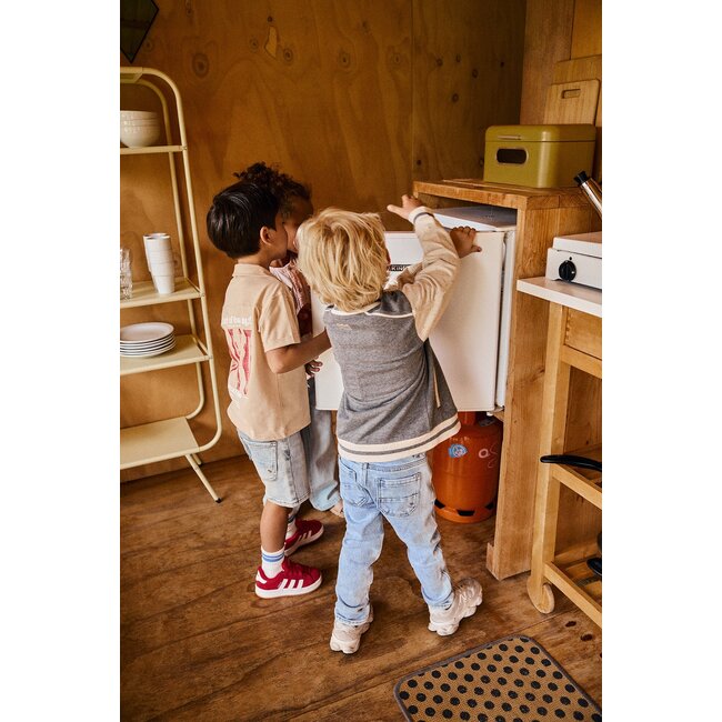 Daily7 t-shirt fancy polo  latte sand