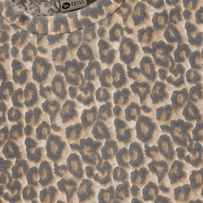 Daily7 t-shirt allover print sandshell