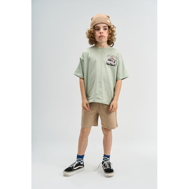 The New shirt Stefano aqua gray