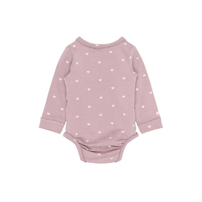 The New Siblings overslag romper Nova sea fog aop