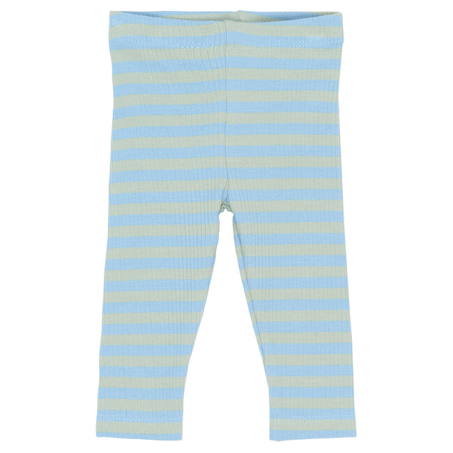 The New Siblings legging Fro forever blue stripes rib