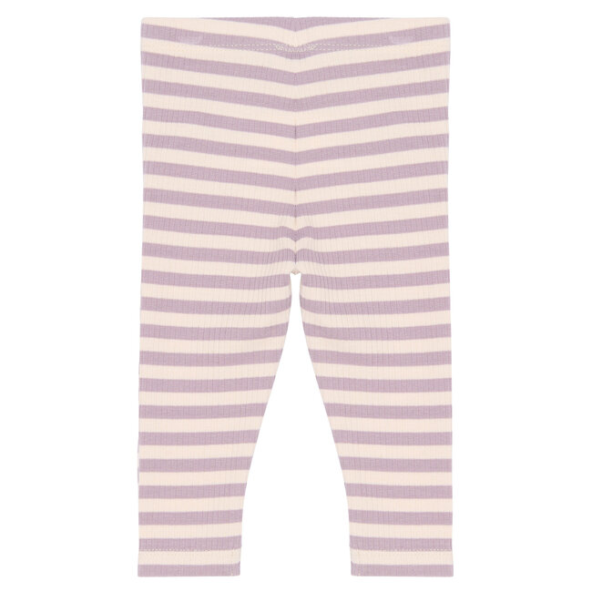 The New Siblings legging Fro sea frog striped rib