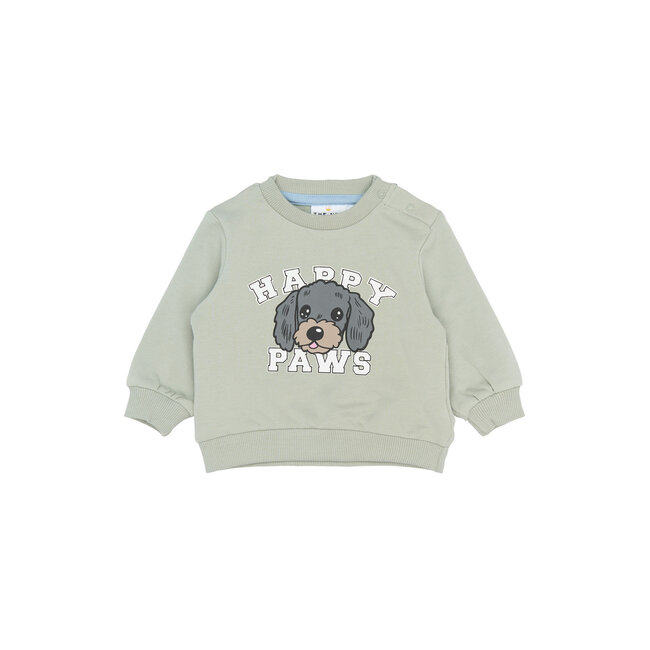 The New Siblings sweatshirt Sacarias aqua grey