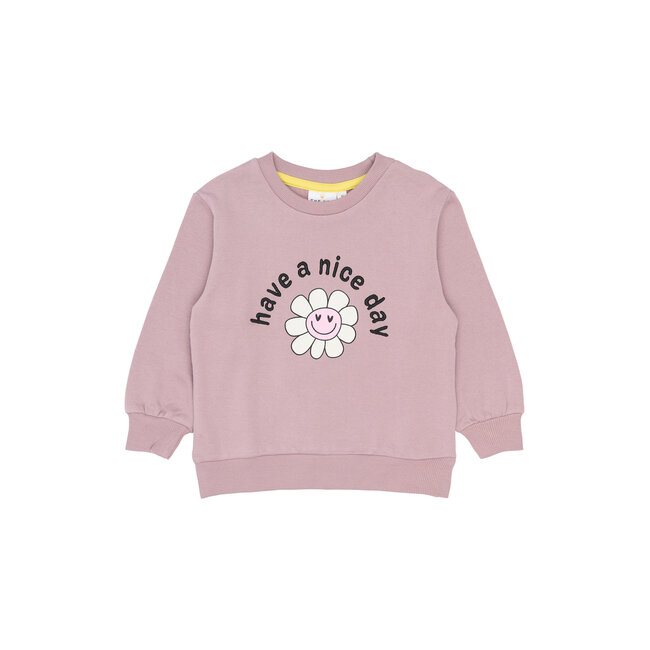 The New Siblings swaetshirt Silvia sea fog