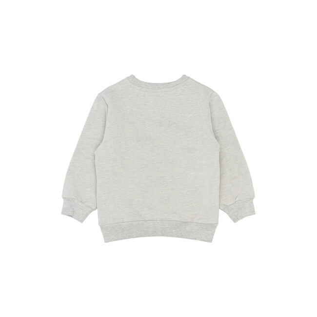 The New Siblings sweatshirts Samy light grey melange