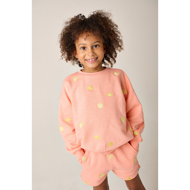 Tumble 'n Dry sweatshirt Limoni apricot blush