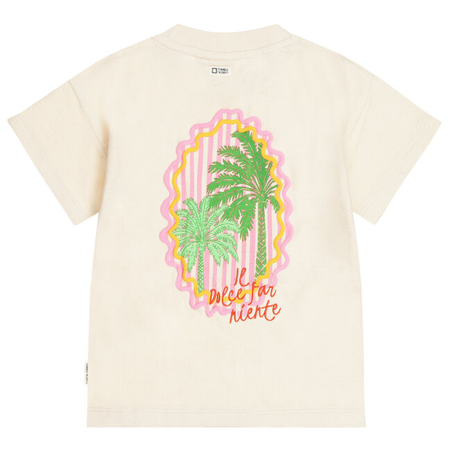 Tumble 'n Dry t-shirt Maringa mother of pearl